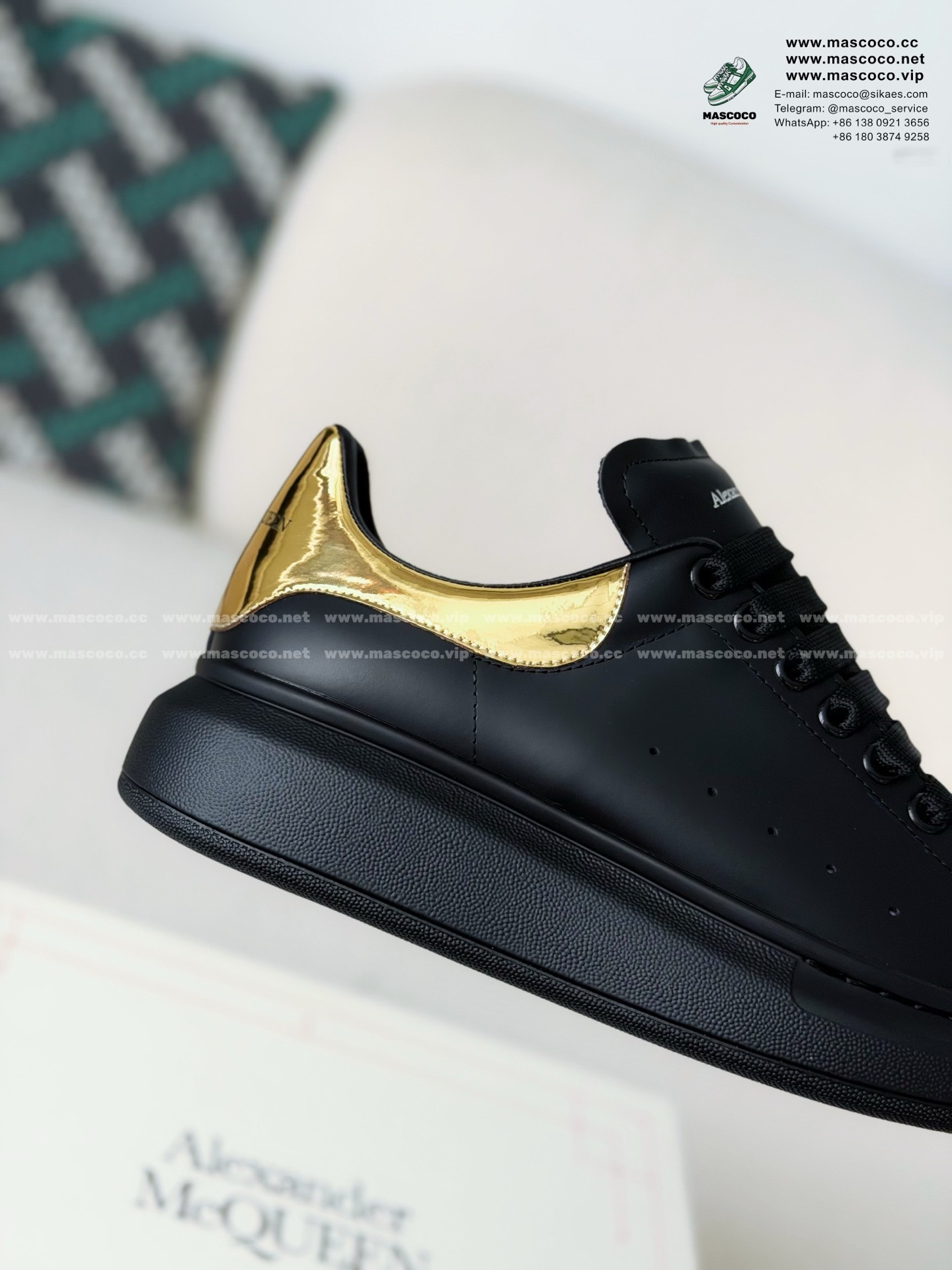 「#6982」Alexander McQueen Oversized Sneakers - Image 7