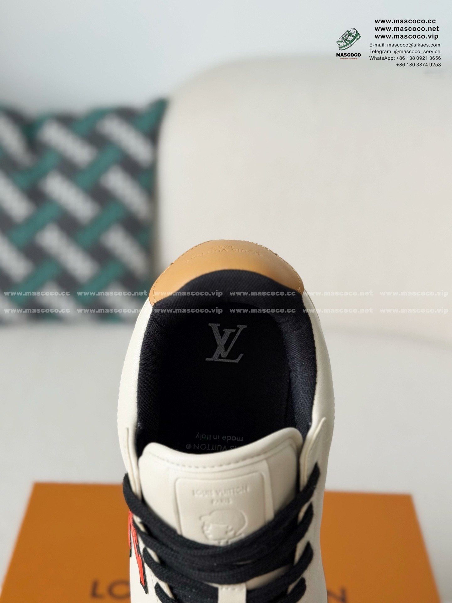 「#6992」LOUIS VUITTON x NIGO BUTTERSOFT FW25 SNEAKERS - Image 9