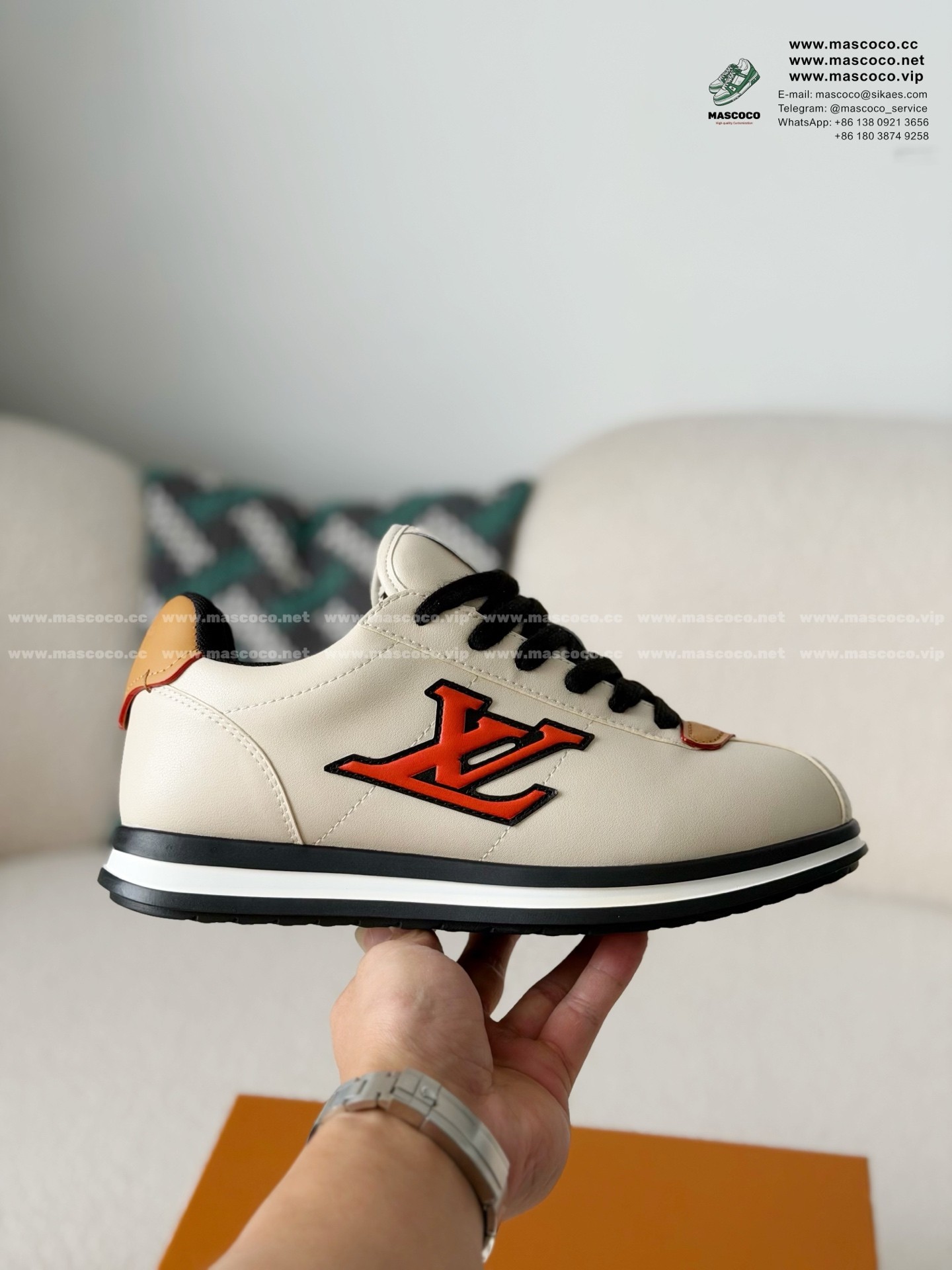 「#6992」LOUIS VUITTON x NIGO BUTTERSOFT FW25 SNEAKERS - Image 6