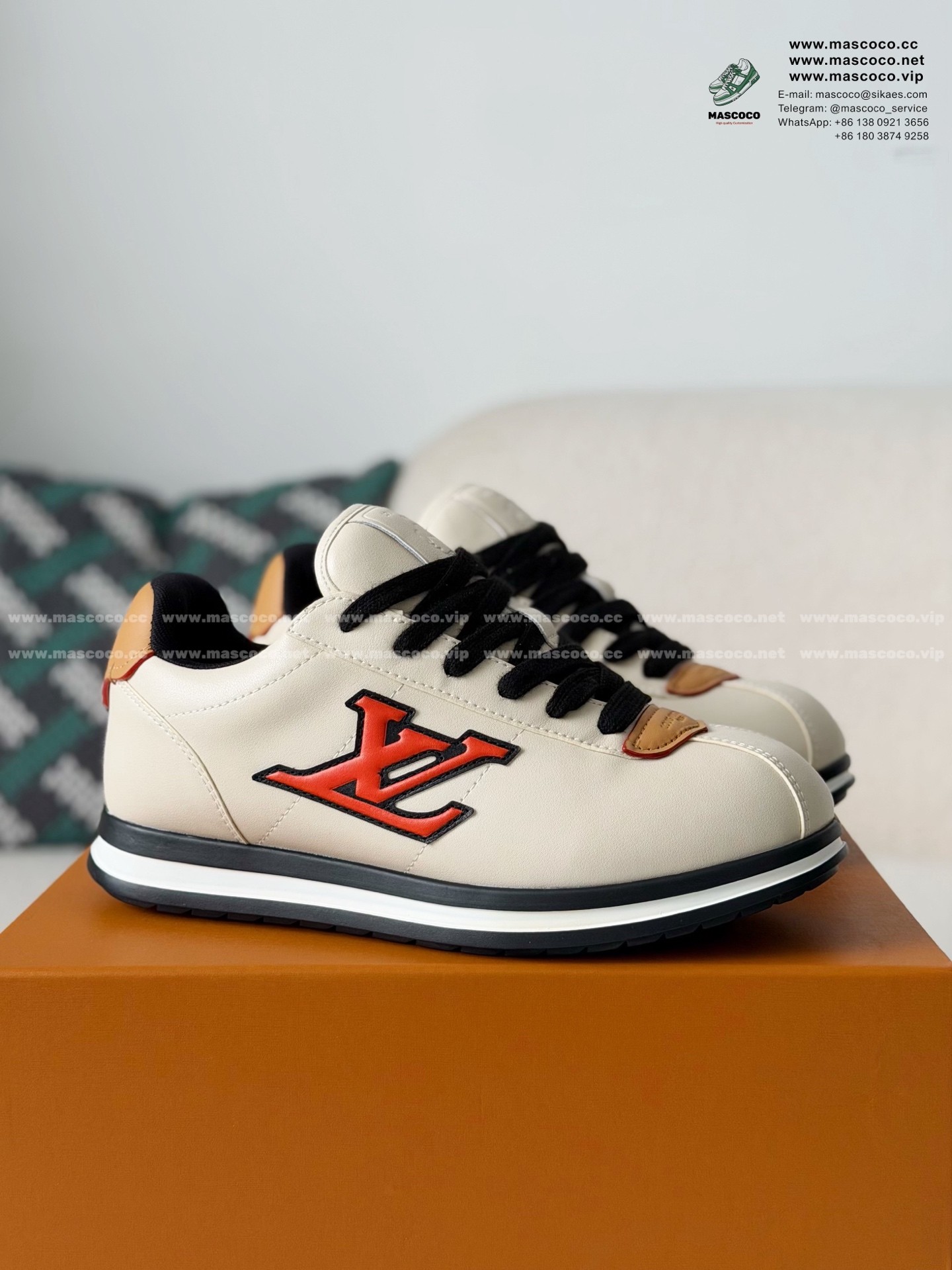 「#6992」LOUIS VUITTON x NIGO BUTTERSOFT FW25 SNEAKERS - Image 2