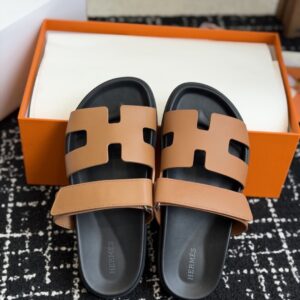 「#7135」Hermes Chypre Calfskin Sandal