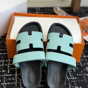 「#7136」Hermes Chypre Calfskin Sandal