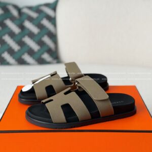 「#7164」Hermes Chypre Calfskin Sandal