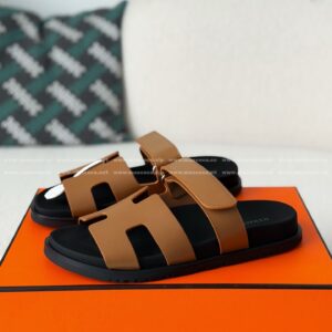 「#7168」Hermes Chypre Calfskin Sandal