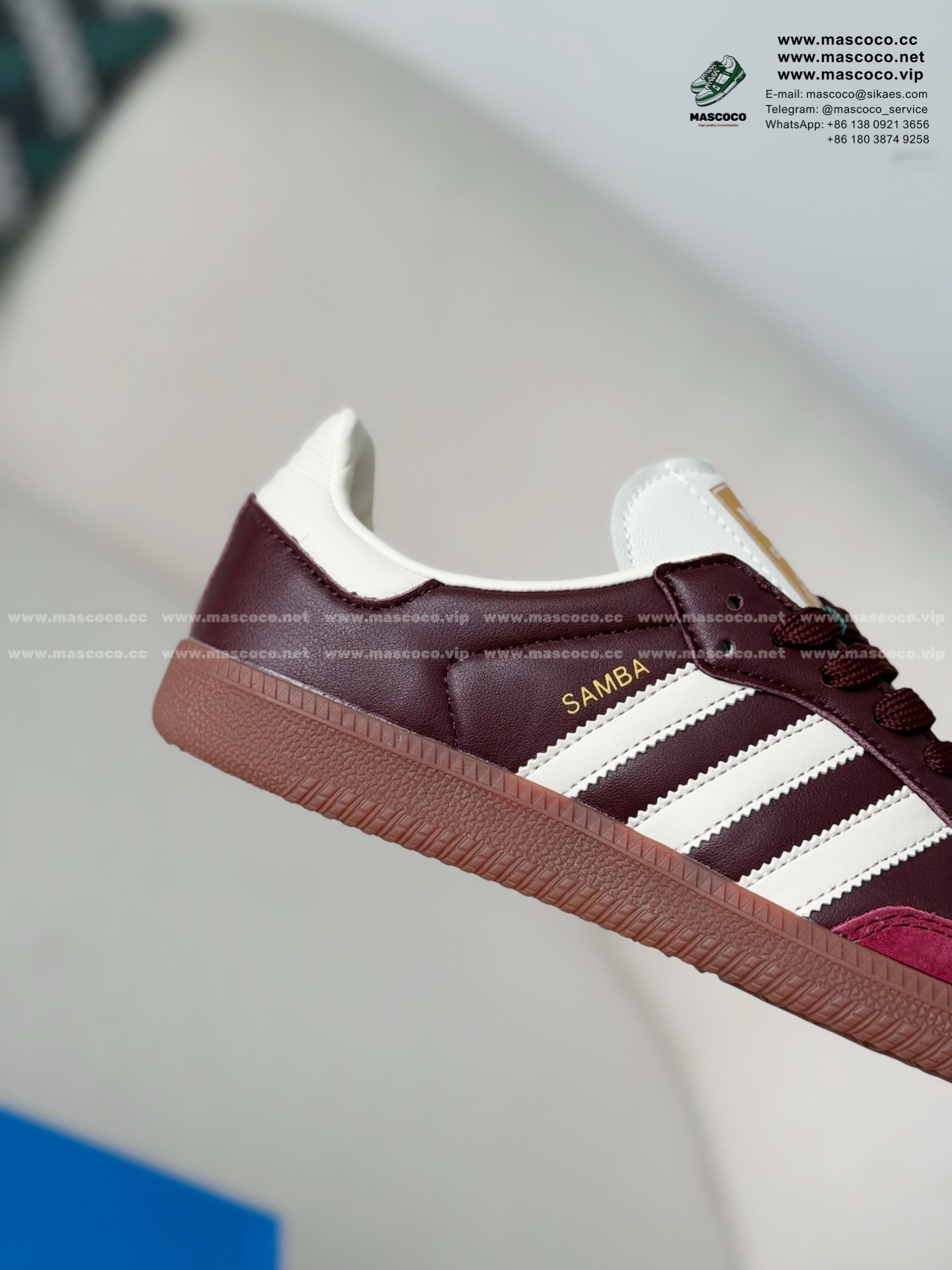 「#7208」ADIDAS Originals Samba Pony Tonal Low-top Sneakers - Image 7