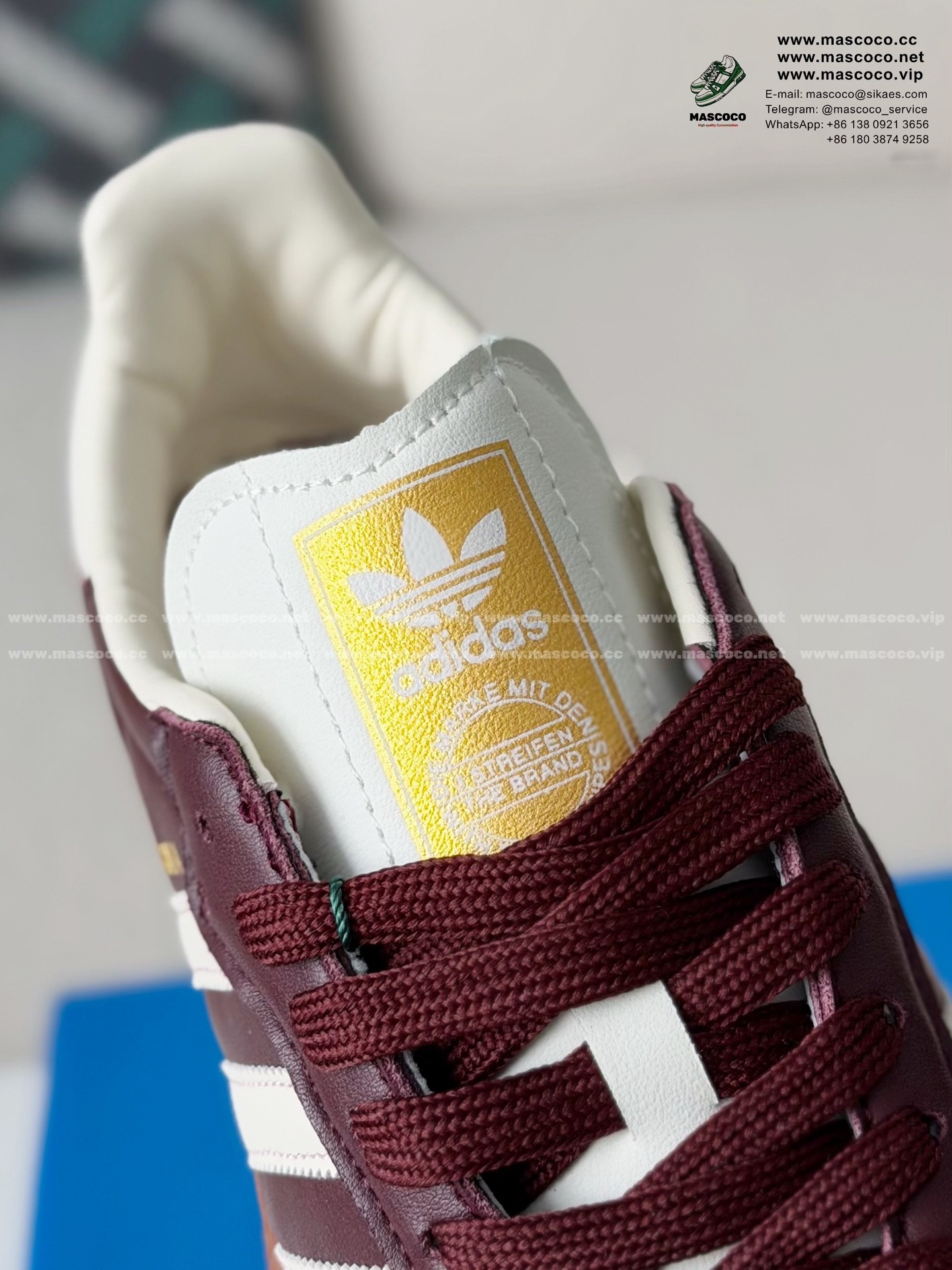 「#7208」ADIDAS Originals Samba Pony Tonal Low-top Sneakers - Image 10