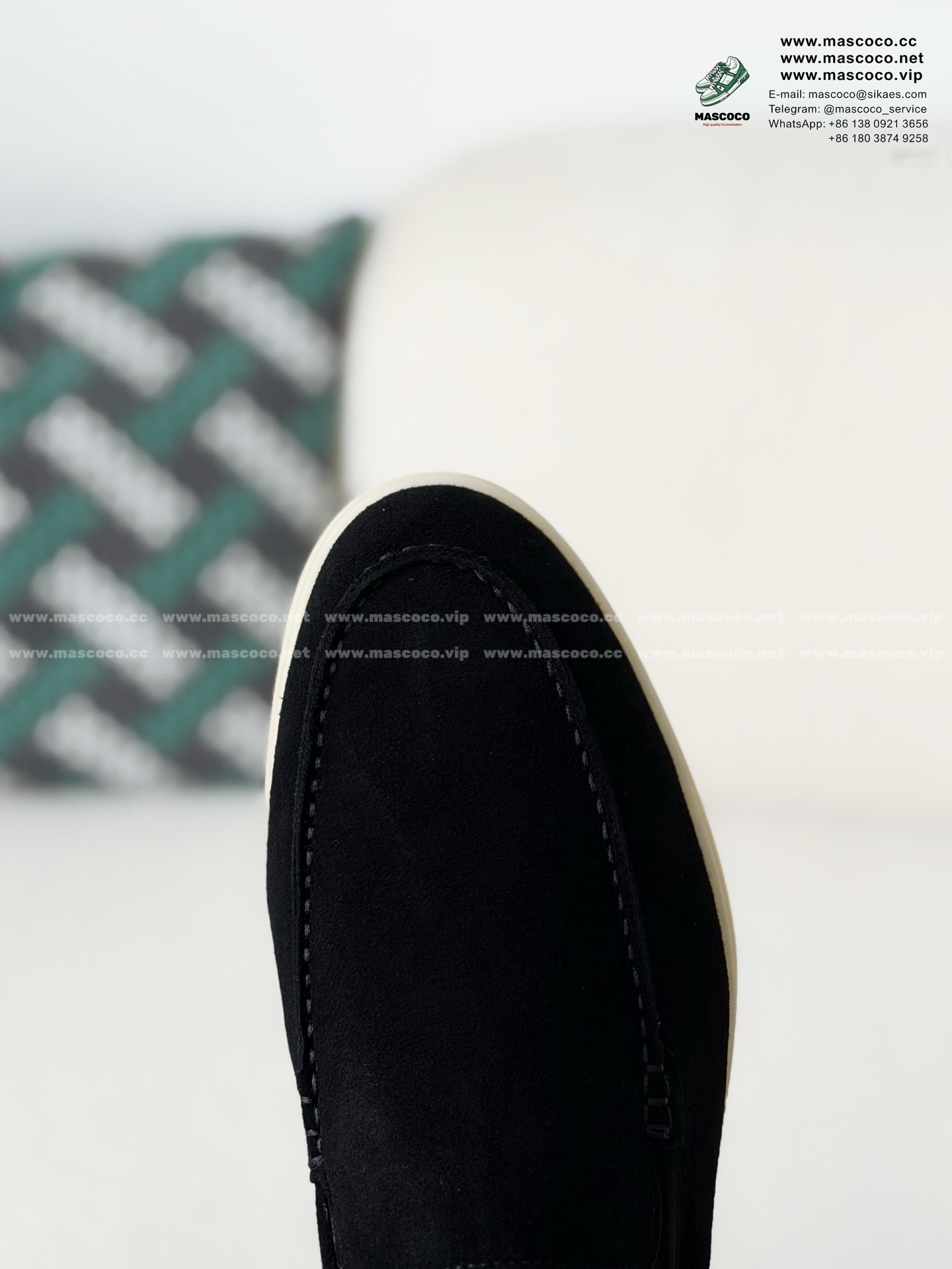 「#7247」Loro Piana Summer Charms Walk Moccasin Shoes - Image 8
