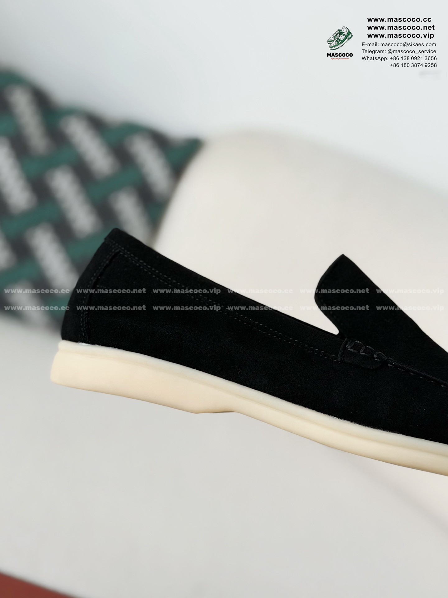 「#7247」Loro Piana Summer Charms Walk Moccasin Shoes - Image 7