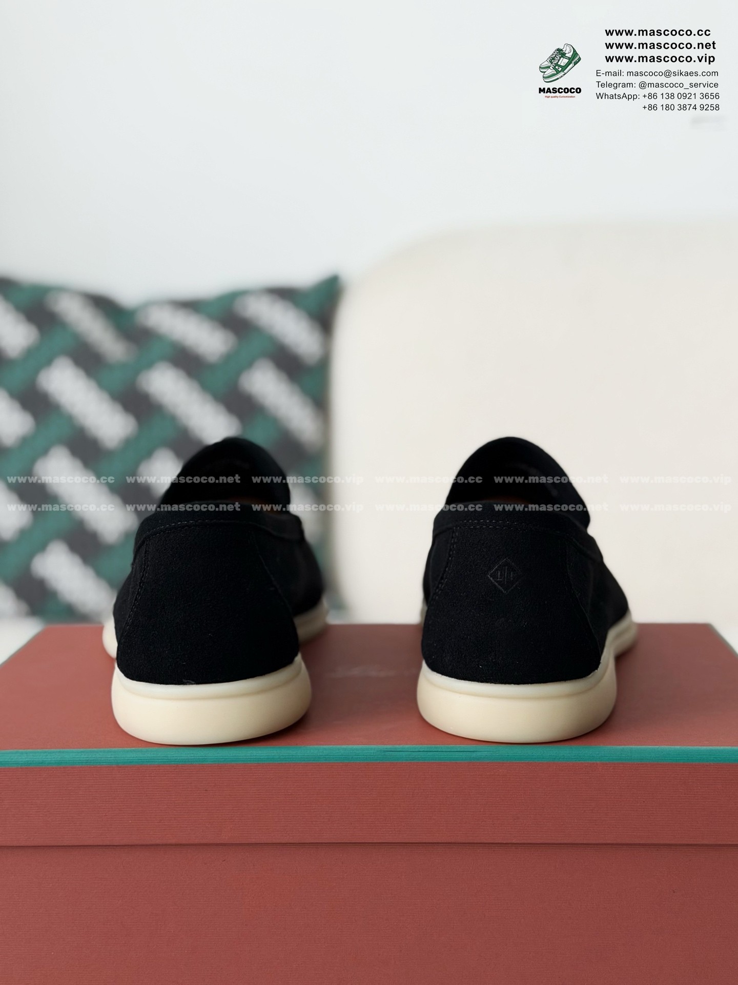 「#7247」Loro Piana Summer Charms Walk Moccasin Shoes - Image 3