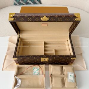 「#7306」Louis Vuitton Coffert Jewelry Box Size:39*18*17cm