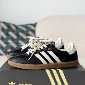「#7360」Adidas x Wales Bonner Leather Sneakers