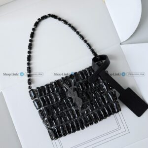「#7376」YSL Evening Swarovski Crystal Rhinestone Handbag, with Solid Steel Hardware Size：11.5*8.5*2.5cm