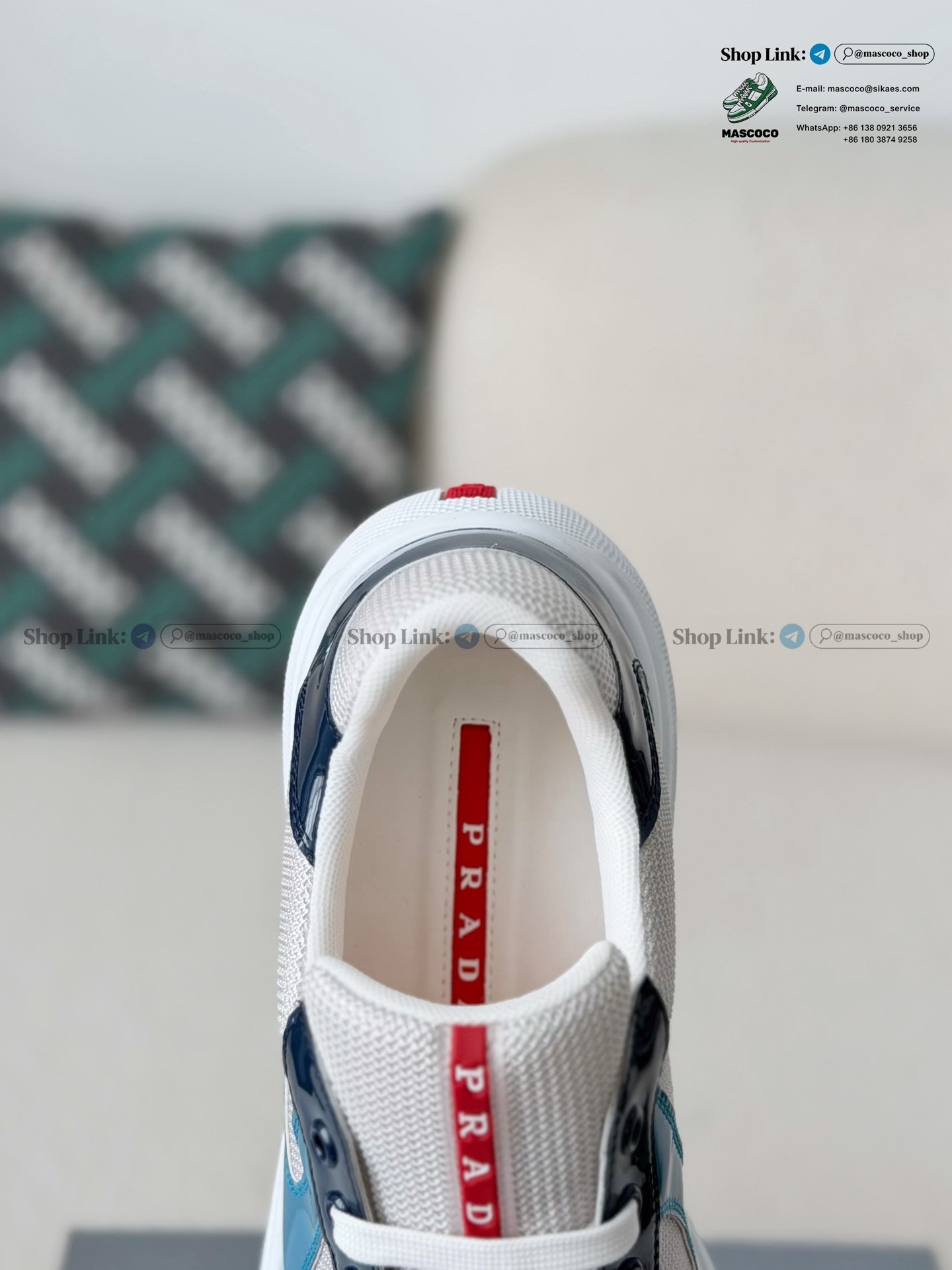 「#7384」Prada Sneakers - Image 9