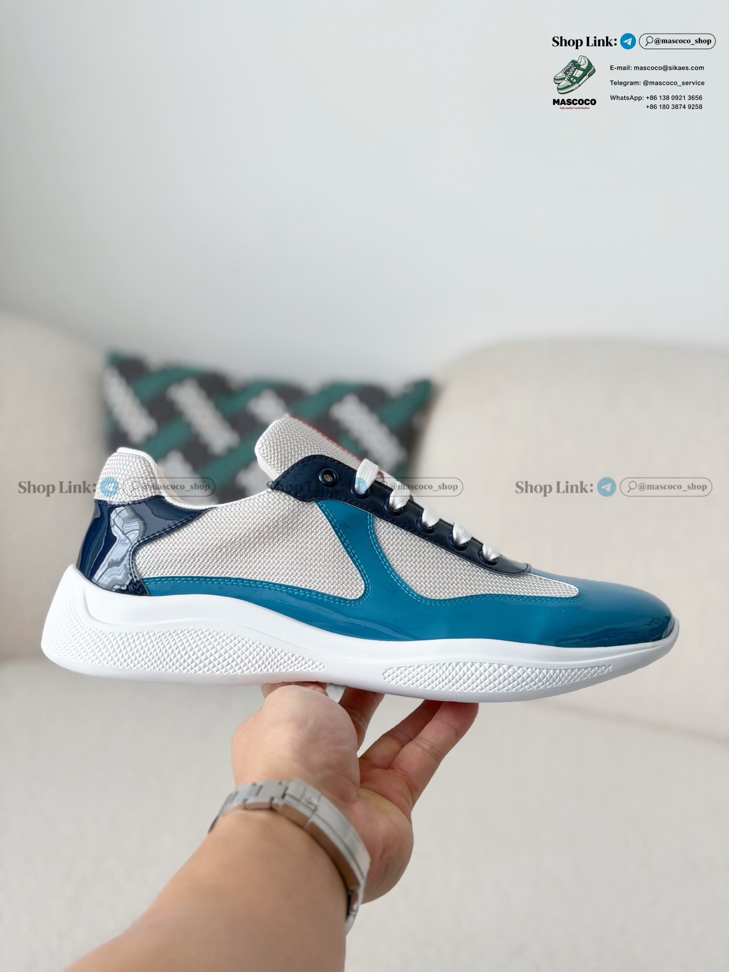 「#7384」Prada Sneakers - Image 6