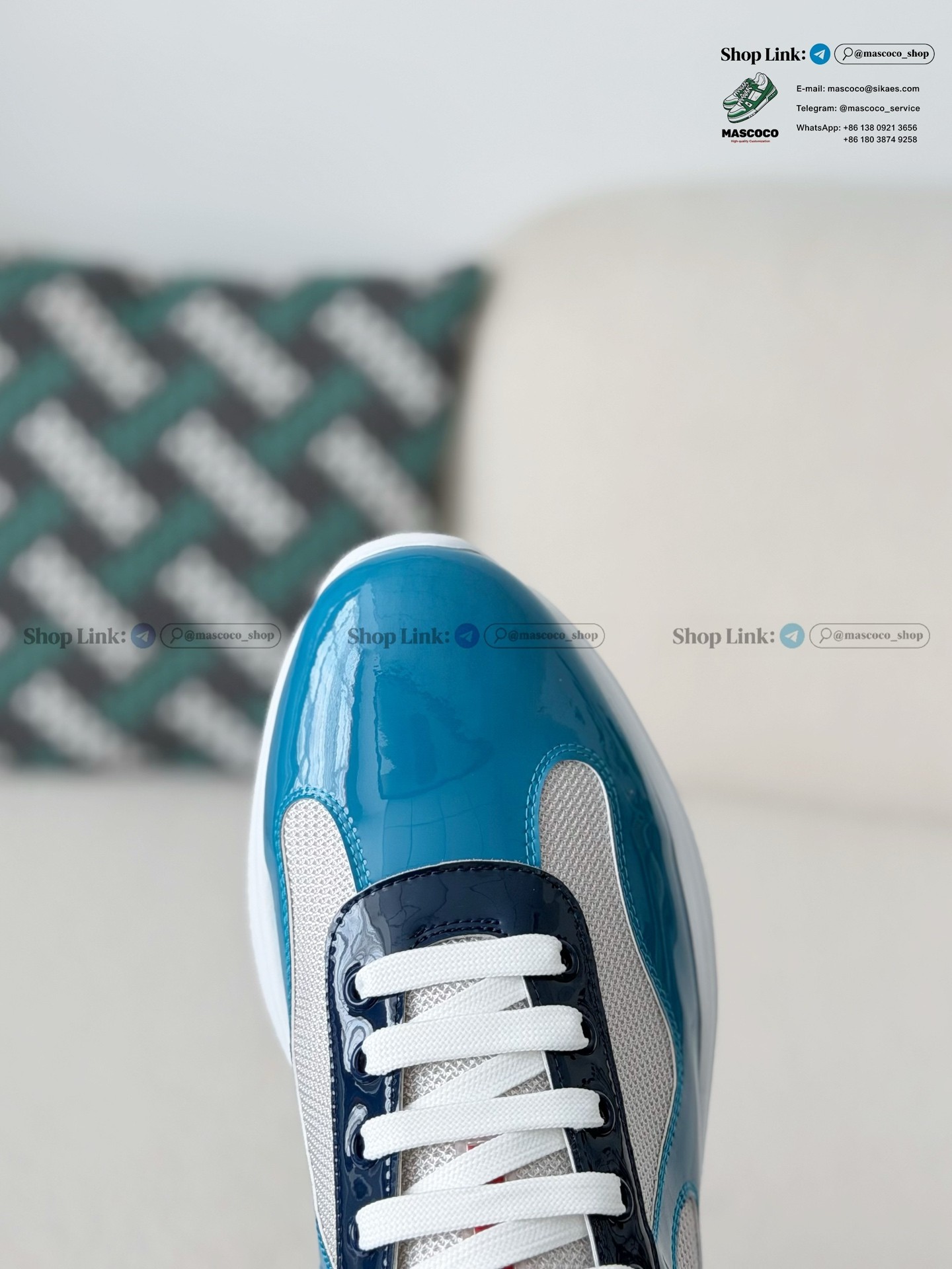 「#7384」Prada Sneakers - Image 8