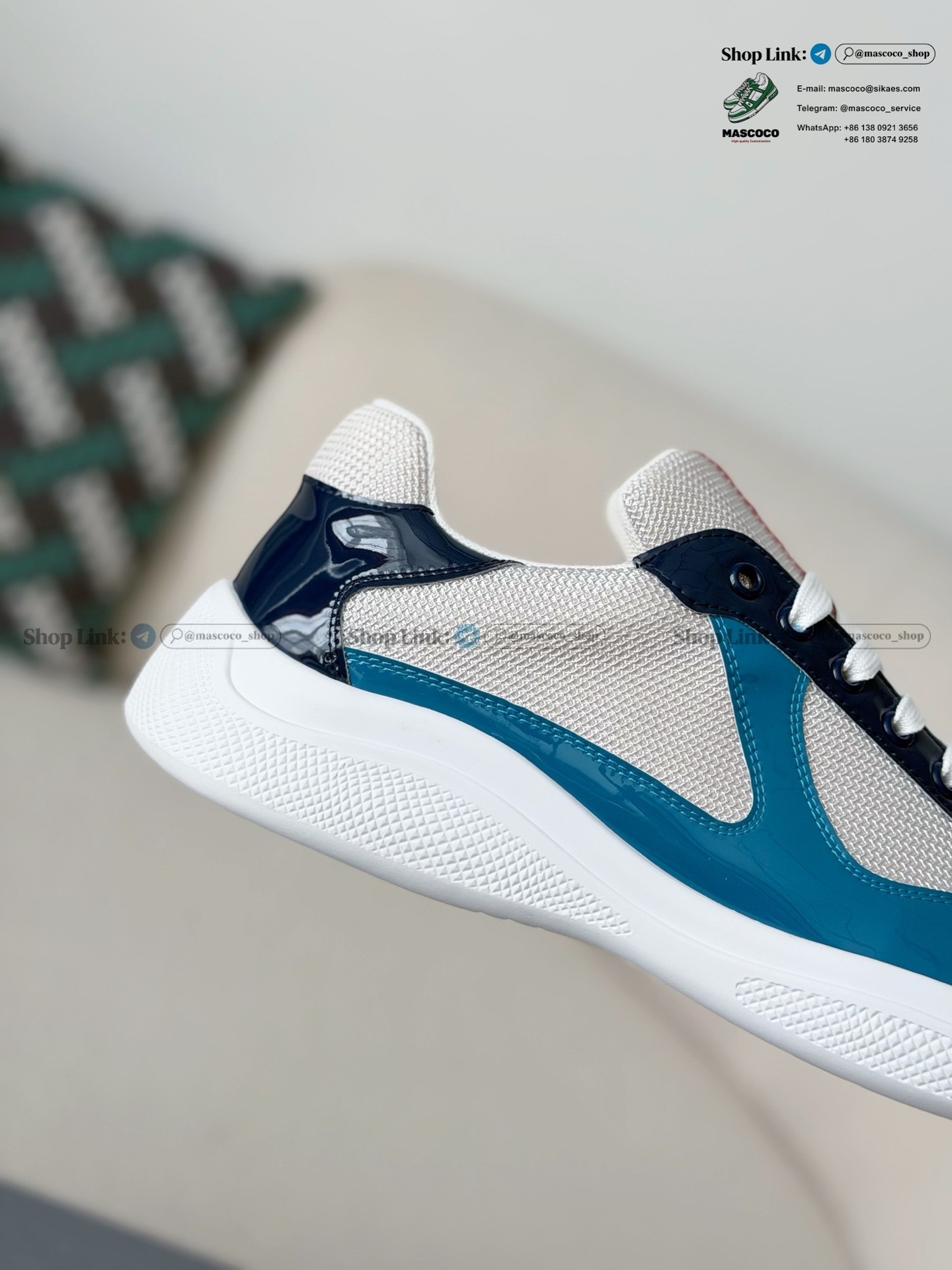「#7384」Prada Sneakers - Image 7