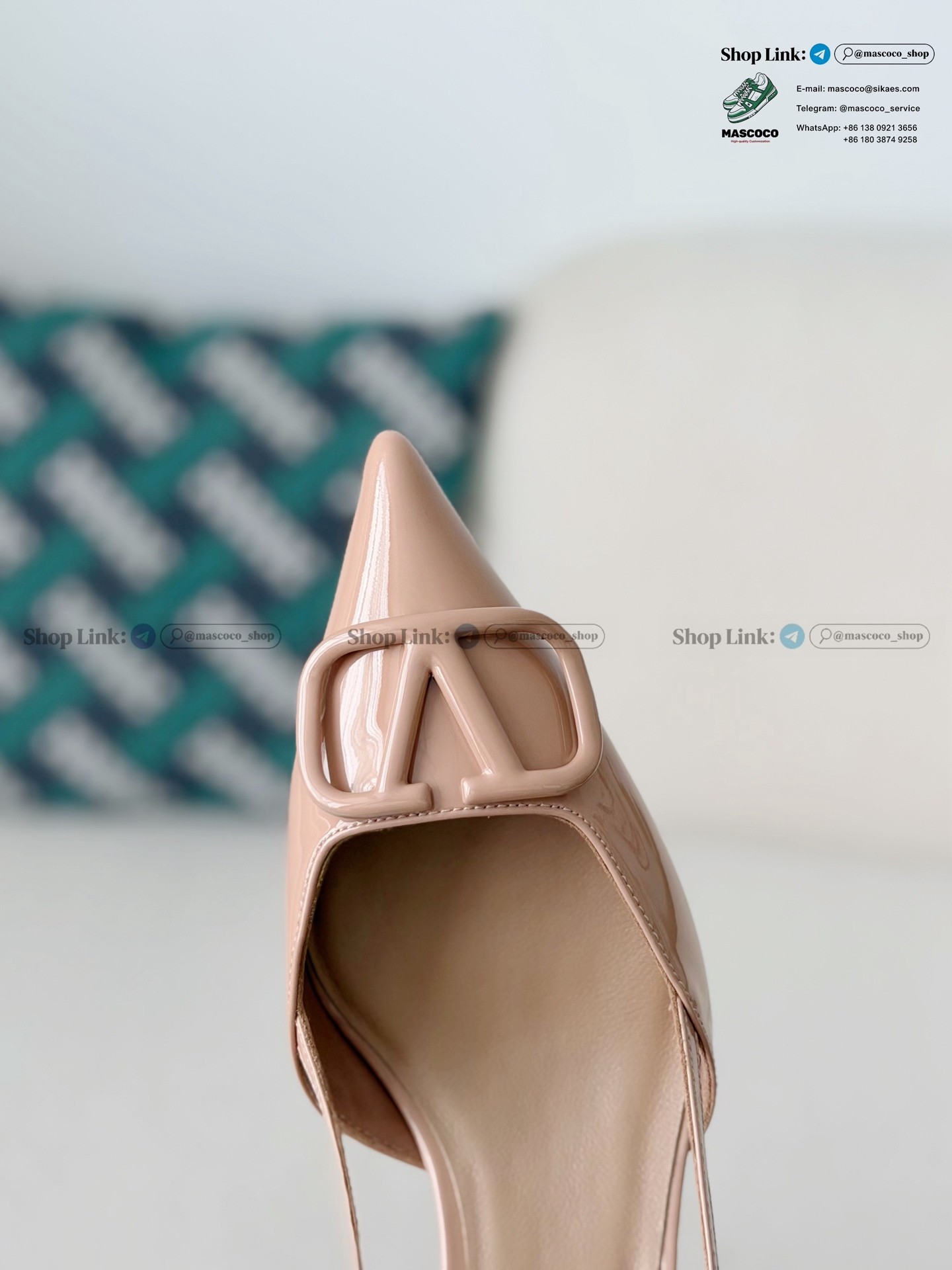 「#7385」Valentino Garavani High Heel - Image 8