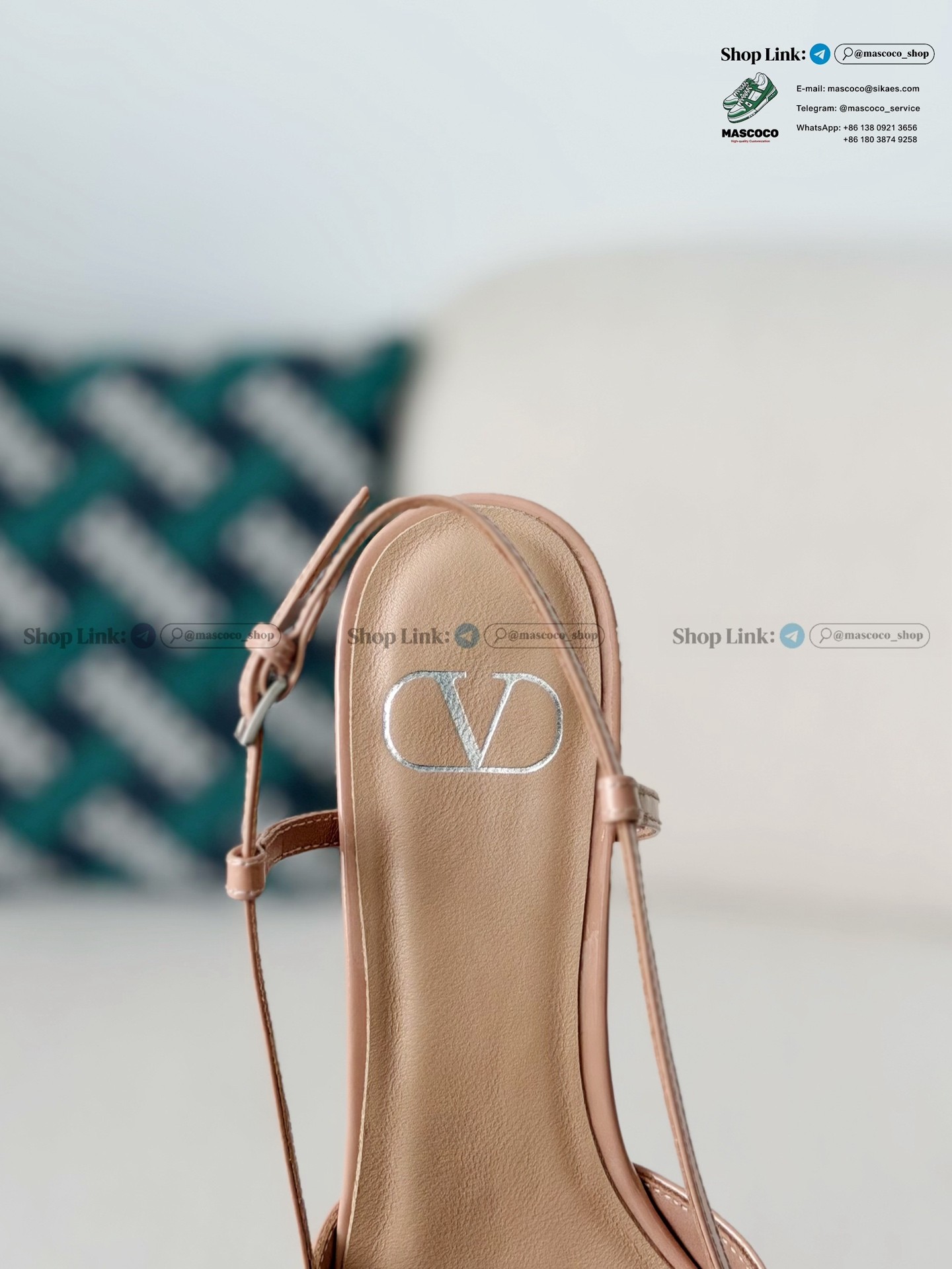 「#7385」Valentino Garavani High Heel - Image 9