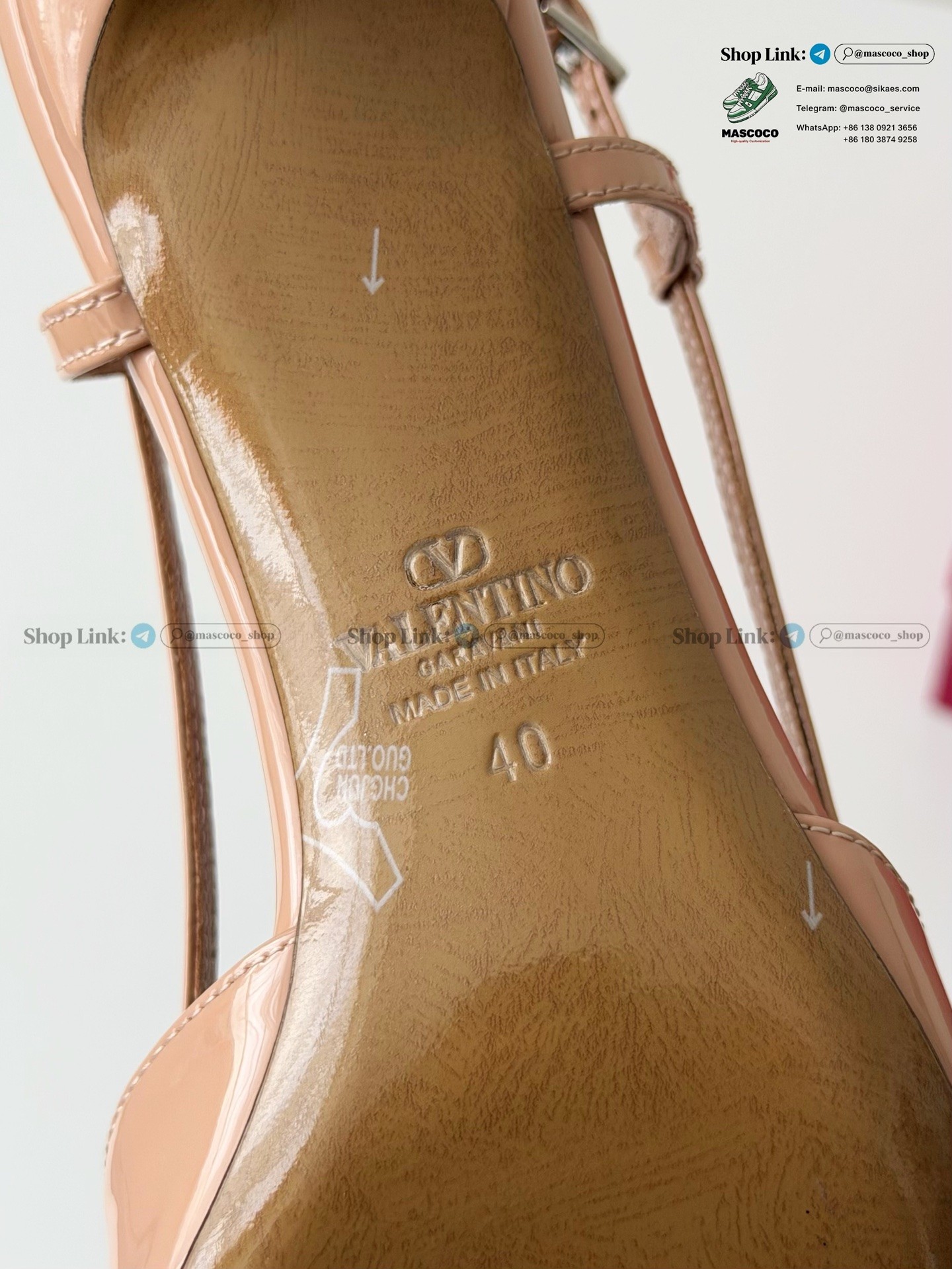 「#7385」Valentino Garavani High Heel - Image 10