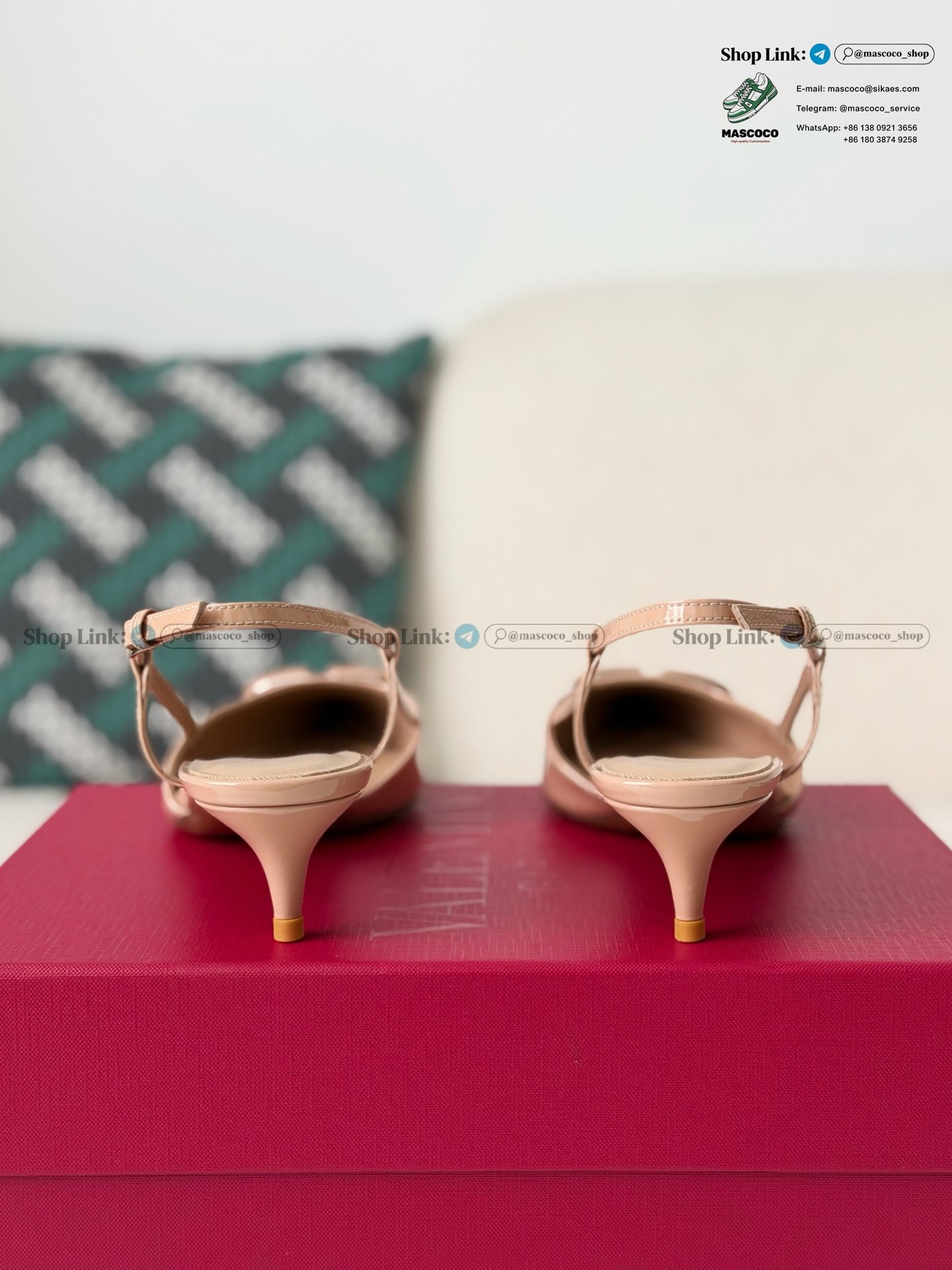 「#7385」Valentino Garavani High Heel - Image 3