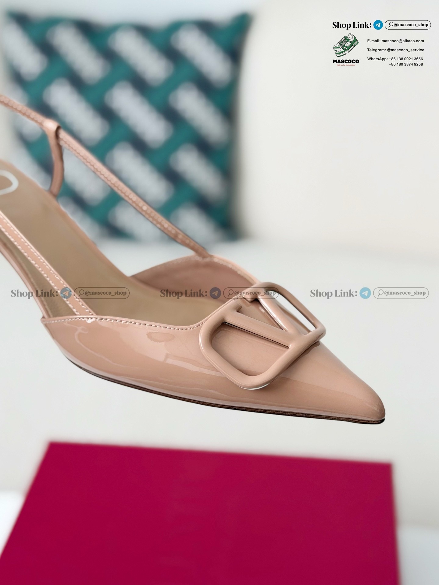 「#7385」Valentino Garavani High Heel - Image 7